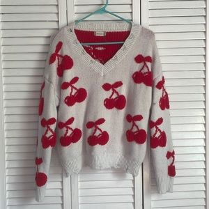 Cherry Sweater